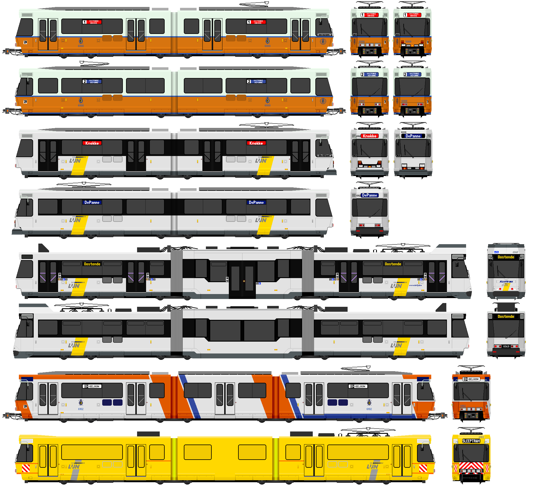 De Lijn-Stadtbahnwagen BN